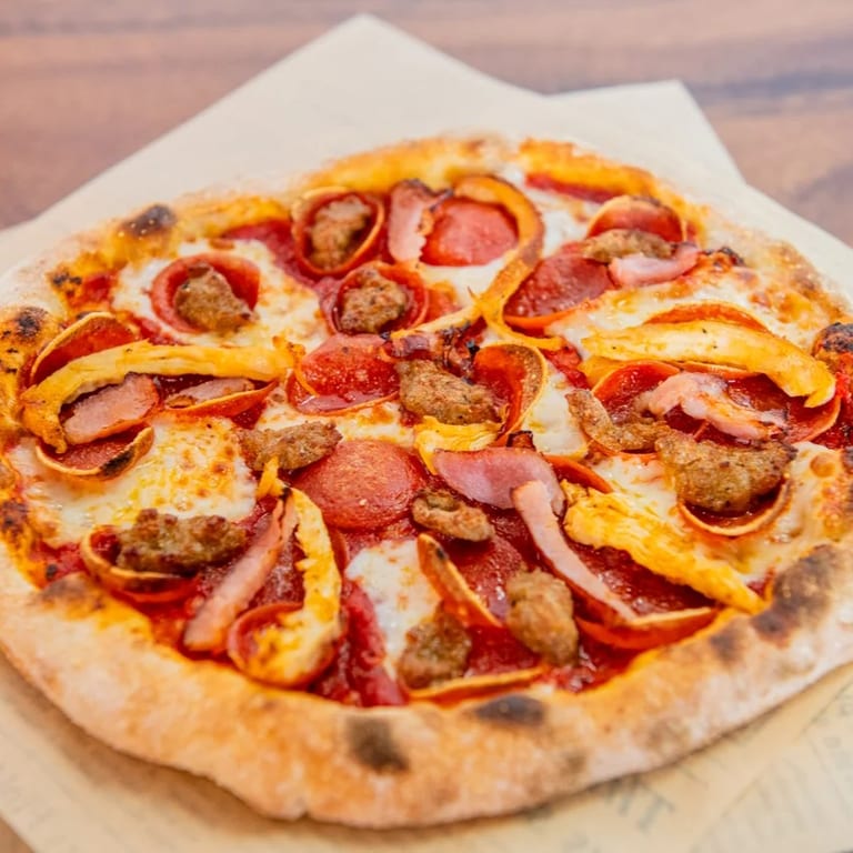 Indulge in Meat Lovers Pizza