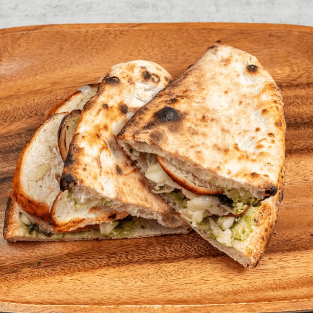 Organic Chicken Melt Sandwich.