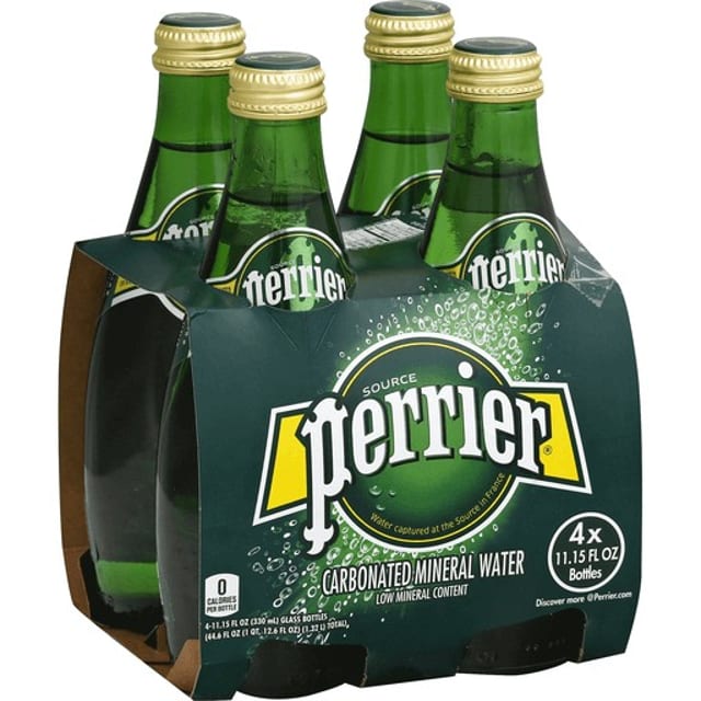 Set of 4 Perrier.