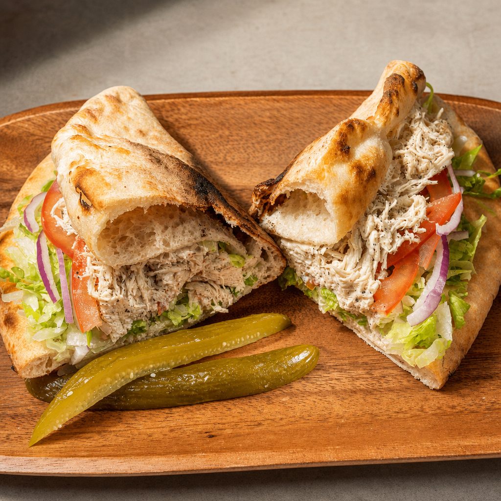 Rico's Famous Chicken Salad Sandwich.